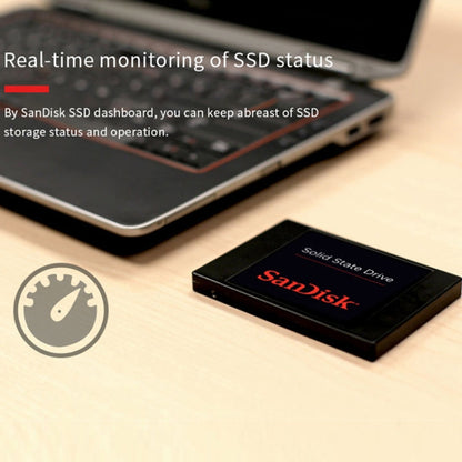 SanDisk SDSSDA 2.5 inch Notebook SATA3 Desktop Computer Solid State Drive, Capacity: 480GB - External Solid State Drives by SanDisk | Online Shopping South Africa | PMC Jewellery | Buy Now Pay Later Mobicred