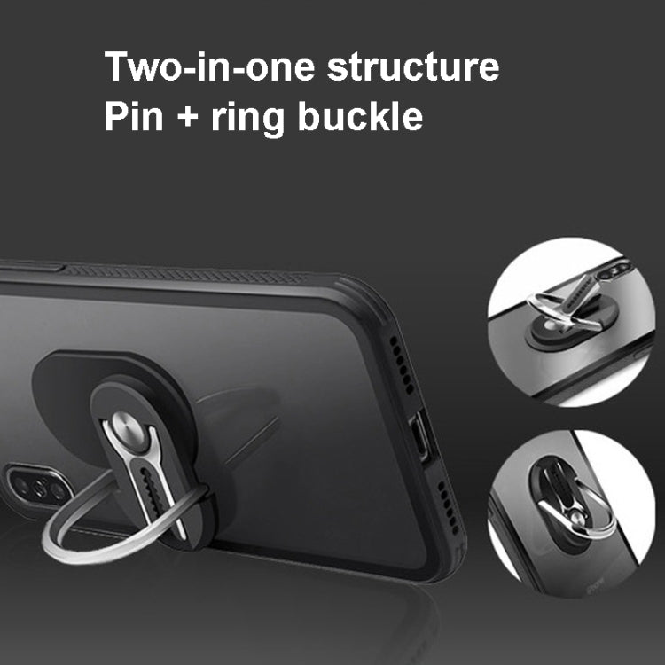 3 PCS Creative Car Phone Holder Car Multi-Function Air Outlet Navigation Ring Bracket(Silver) - Ring Holder by PMC Jewellery | Online Shopping South Africa | PMC Jewellery