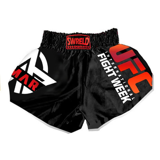 SWERLD Boxing/MMA/UFC Sports Training Fitness Shorts, Size: S(4) - Sports Shorts by SWERLD | Online Shopping South Africa | PMC Jewellery