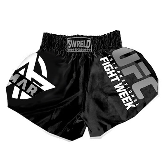 SWERLD Boxing/MMA/UFC Sports Training Fitness Shorts, Size: XL(5) - Sports Shorts by SWERLD | Online Shopping South Africa | PMC Jewellery