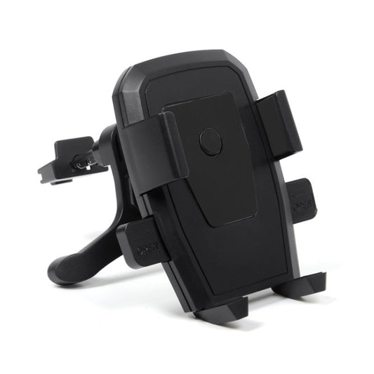 2 PCS Car Air-conditioning Air Outlet Hook Type Mobile Phone Holder(Black) - Car Holders by PMC Jewellery | Online Shopping South Africa | PMC Jewellery