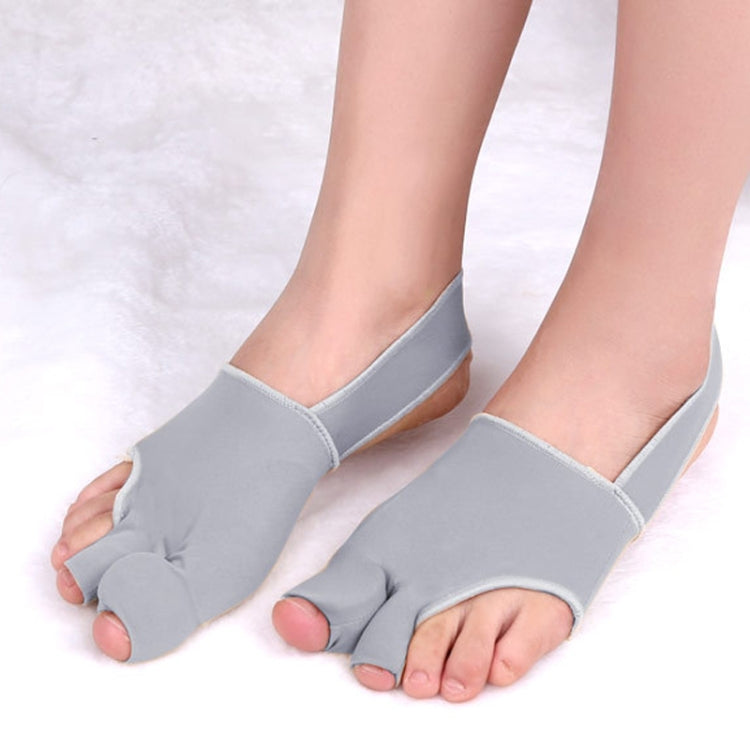 1 Pair Two Toes Split Toe Guard Foot Cover Toe Separation Thumb Varus Correction Foot Cover,Style: Outer Leakage Complexion, Size: L (40-45) - Corrector by PMC Jewellery | Online Shopping South Africa | PMC Jewellery