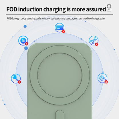 N16 10W Car Air Outlet + Suction Cup Magsafe Magnetic Phone Universal Wireless Charger Holder(Black) - Wireless Charger Holders by PMC Jewellery | Online Shopping South Africa | PMC Jewellery