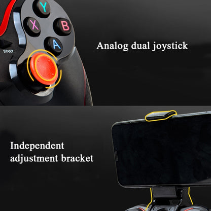 S6 Wireless Bluetooth Game Controller Handle With Bracket & Receiver For Android / IOS / PC - Controller Gamepad by PMC Jewellery | Online Shopping South Africa | PMC Jewellery