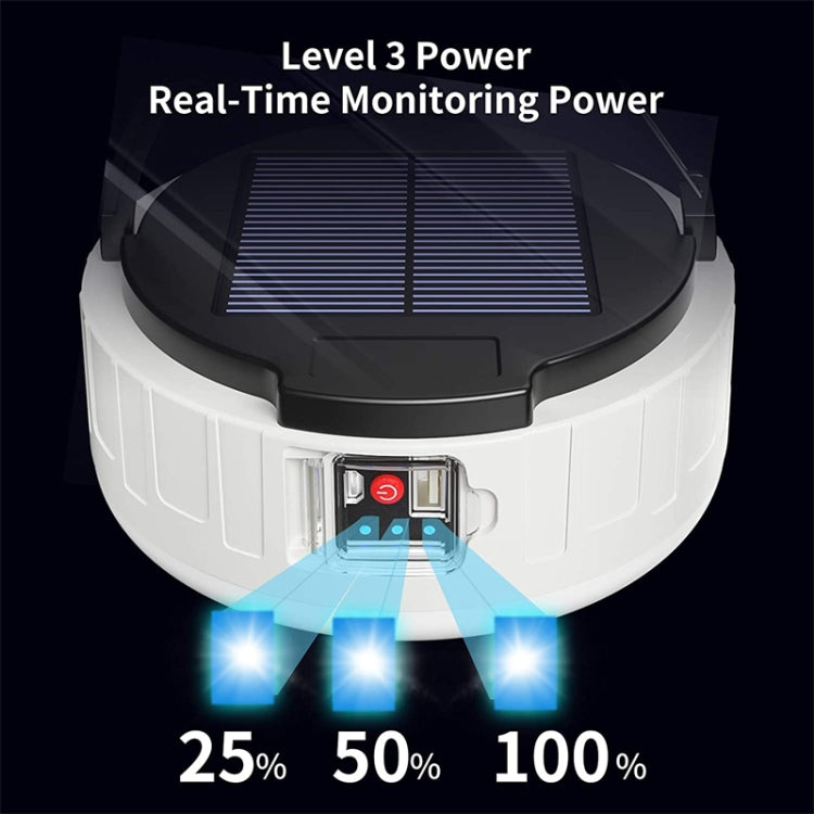 HB208 Solar Power 100W 37 LED Household Emergency Light Mobile Night Market Light Camping Light - Camping Lighting by PMC Jewellery | Online Shopping South Africa | PMC Jewellery