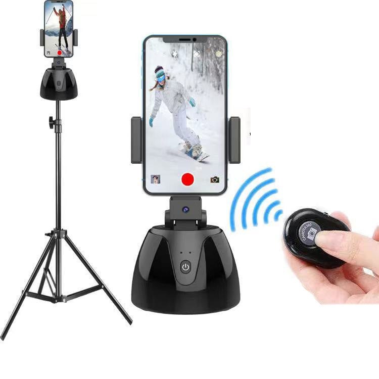 360-Degree Smart Follow-Up Selfie Live Video Recording Tripod Heads Battery Tripod Heads - Handheld Gimbals by PMC Jewellery | Online Shopping South Africa | PMC Jewellery | Buy Now Pay Later Mobicred