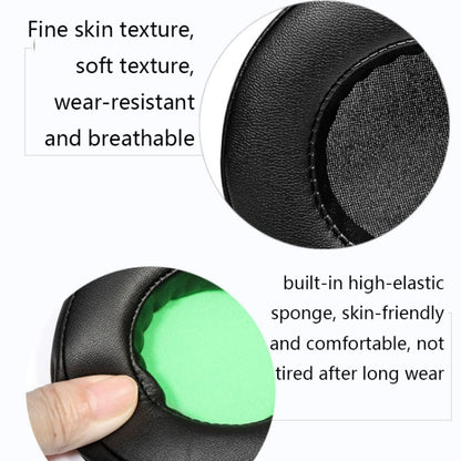 2 PCS Headset Sponge Case For Razer BlackShark V2/V2X/V2SE, Colour: Ellipse(Gray Net Gray Bottom) - Earmuff & Pad by PMC Jewellery | Online Shopping South Africa | PMC Jewellery