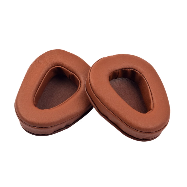 1 Pairs Headphone Sponge Leather Earmuffs For Skullcandy Aviator 2(Brown) - Earmuff & Pad by PMC Jewellery | Online Shopping South Africa | PMC Jewellery