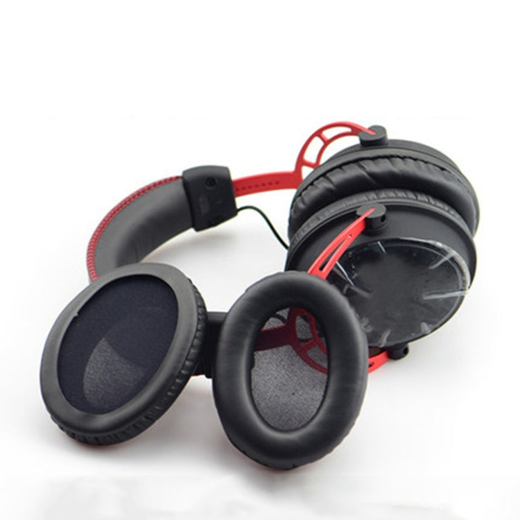 1 Pairs Headset Sponge Cover Ear Pad Leather Case For Kingston Cloud Silver II, Colour: Black - Earmuff & Pad by PMC TechLife | Online Shopping South Africa | PMC TechLife