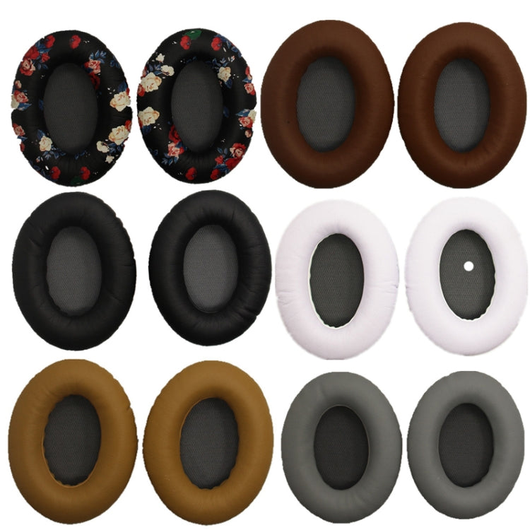 2 PCS Headset Sponge Cover For BOSE QC15 / QC3 / QC2 / QC25 / AE2 / AE2i(Khaki  + Gray) - Earmuff & Pad by PMC Jewellery | Online Shopping South Africa | PMC Jewellery