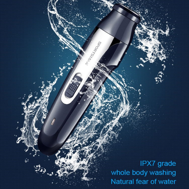 SPORTSMAN SM-420 Electric Mini Shaving Knife Eyebrow Trimmer Multifunctional Nose Hair Trimmer(Blue) - Electric Shavers by SPORTSMAN | Online Shopping South Africa | PMC Jewellery