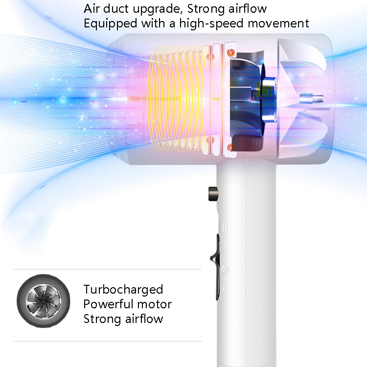 Hotel Hair Dryer Wall Mount High Power Hair Dryer Household Hair Cylinder Dryer, CN Plug(Hotel Hairdryer White) - Hair Dryers & Accessories by PMC TechLife | Online Shopping South Africa | PMC TechLife