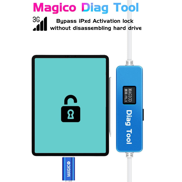 Kaisi Magico Diag DFU Tool Enter Purple Screen Mode Unpack WiFi Data Reading Writing Change SN Without NAND Removal For iPhone SE / 6 / 6 Plus / 6S / 6S Plus / 7 / 7 Plus / 8 / 8 Plus / X / iPad - Test Tools by Kaisi | Online Shopping South Africa | PMC Jewellery