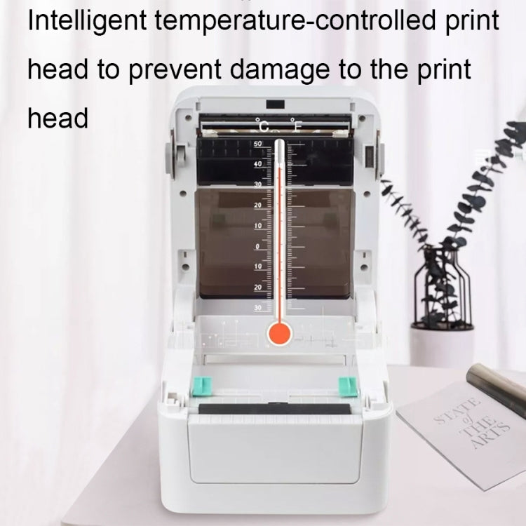 Xprinter XP-420B 108mm Express Order Printer Thermal Label Printer, Style:USB+LAN Port(UK Plug) - free shipping - PMC TechLife - Order now!