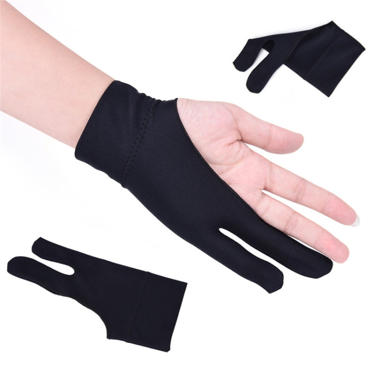 2 Finger Anti-fouling Drawing Glove for Graphics Drawing Tablet, Both for Right and Left Hand(For  men) - Others by PMC TechLife | Online Shopping South Africa | PMC TechLife | Buy Now Pay Later Mobicred