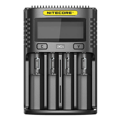 NITECORE Smart LCD Display Automatically Activates Repair USB 4-Slot Charger(UM4) - Charger & Converter by NITECORE | Online Shopping South Africa | PMC Jewellery