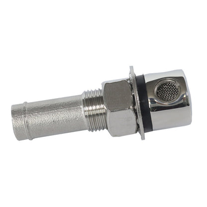 Fuel Breather Vent Straight 316 Stainless Steel  Boat Cabin Oiling Fueling Oil Port Vent Accessories - Boats Accessories by PMC Jewellery | Online Shopping South Africa | PMC Jewellery