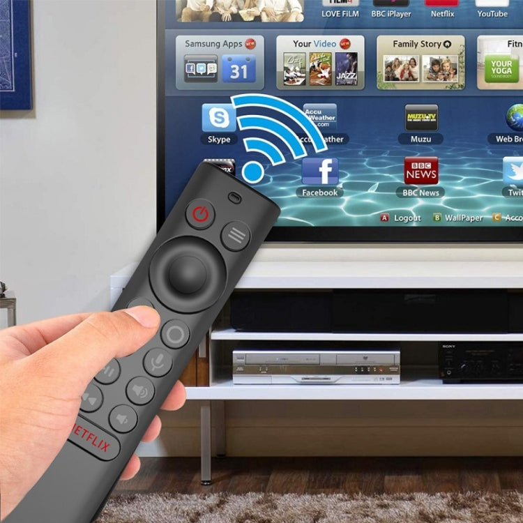 2 PCS Y7 Remote Control Silicone Protective Cover For NVIDIA Shield TV Pro/4K HDR(Black) - Remote Control Covers by PMC TechLife | Online Shopping South Africa | PMC TechLife