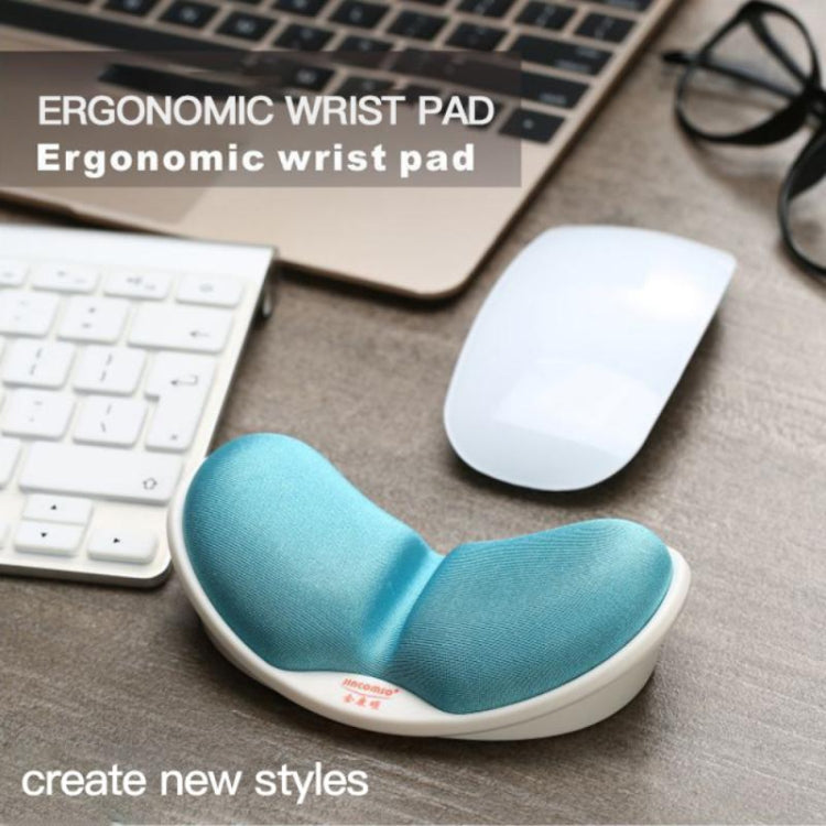 Jincomso V1C Slow Rebound Wristband Mouse Pad Ergonomic Memory Foam Mechanical Keyboard Hand Rest(Black) - Mouse Pads by Jincomso | Online Shopping South Africa | PMC TechLife | Buy Now Pay Later Mobicred