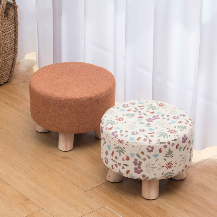 Fashion Creative Small Stool Living Room Home Solid Wood Small Chair(Grey) - Chairs by PMC TechLife | Online Shopping South Africa | PMC TechLife | Buy Now Pay Later Mobicred