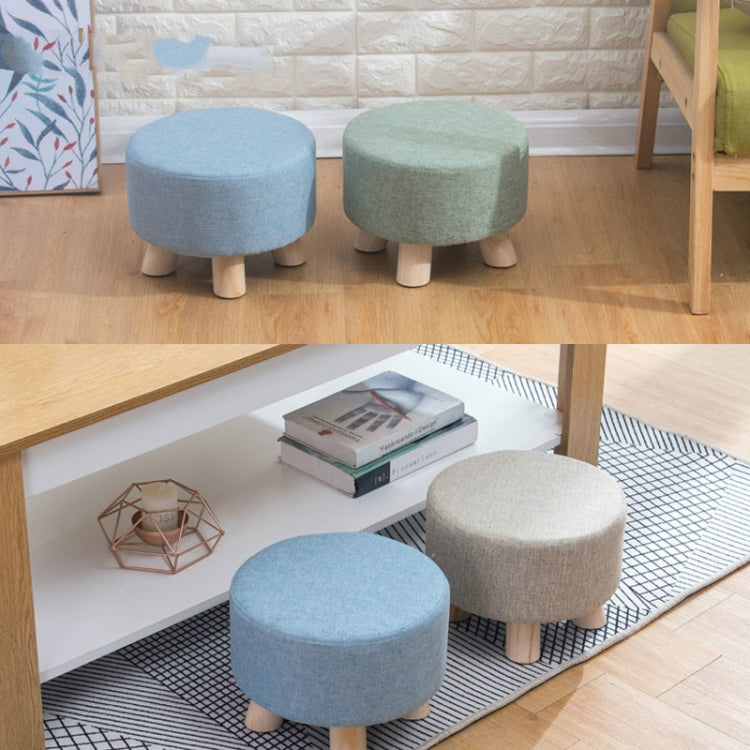 Fashion Creative Small Stool Living Room Home Solid Wood Small Chair(Grey) - Chairs by PMC TechLife | Online Shopping South Africa | PMC TechLife | Buy Now Pay Later Mobicred