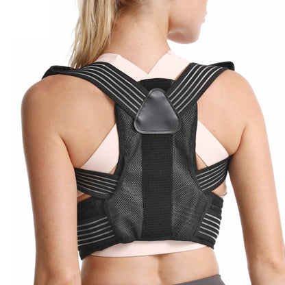 Unisex Dual Compression Back Support Correction Belt Hunchback Corrector, Specification: Free Size(Black) - Corrector by PMC Jewellery | Online Shopping South Africa | PMC Jewellery