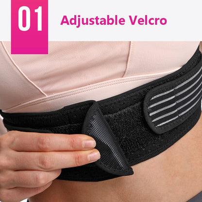 Unisex Dual Compression Back Support Correction Belt Hunchback Corrector, Specification: Free Size(Black) - Corrector by PMC Jewellery | Online Shopping South Africa | PMC Jewellery