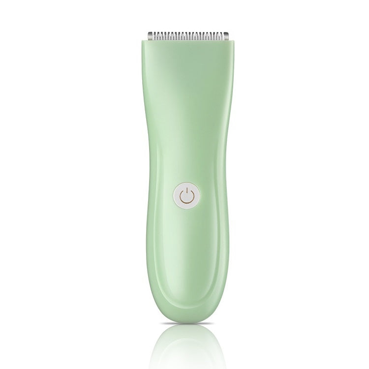 Infant And Children Hair Clipper Electric Hair Clipper Rechargeable Shaving Cutter(Green) - Hair Trimmer by PMC Jewellery | Online Shopping South Africa | PMC Jewellery