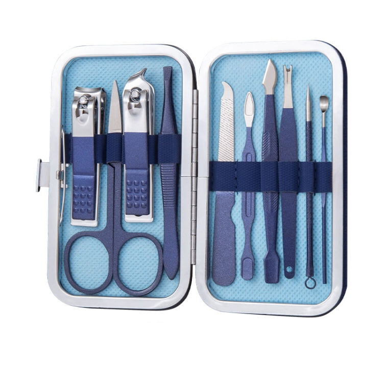 2 Sets 10 In 1 Stainless Steel Nail Clipper Set Nail Art Set Manicure Tools - Nail Clipper by PMC TechLife | Online Shopping South Africa | PMC TechLife