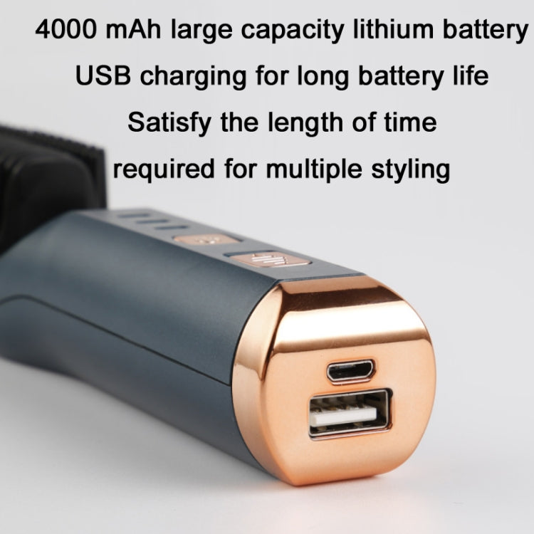 2 In 1 Curling And Straightening Dual-Use Mini Multi-Function Hair Straightener, Colour : White - Hair Curler by PMC TechLife | Online Shopping South Africa | PMC TechLife