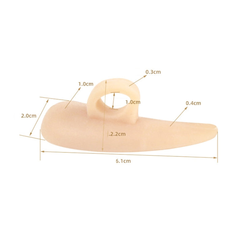 10 Pairs Toe Grip Correction Pad Hammer Toe Support Pad Toe Separator(Skin Color) - Corrector by PMC Jewellery | Online Shopping South Africa | PMC Jewellery