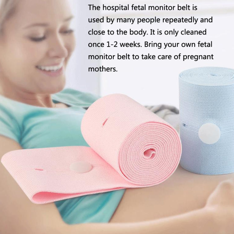 TH20150808 Fetal Monitoring Belt Widened Pregnant Women Check-up Adjustable Buttonhole Elastic Strap Monitoring Belt, Size: 6x130cm(Pink) - Others by PMC Jewellery | Online Shopping South Africa | PMC Jewellery