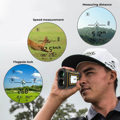 SNDWAY Rangefinder Instrument Outdoor Telescope Golf Measuring Instrument, Model: SW1500B 1500m - Laser Rangefinder by SNDWAY | Online Shopping South Africa | PMC Jewellery | Buy Now Pay Later Mobicred