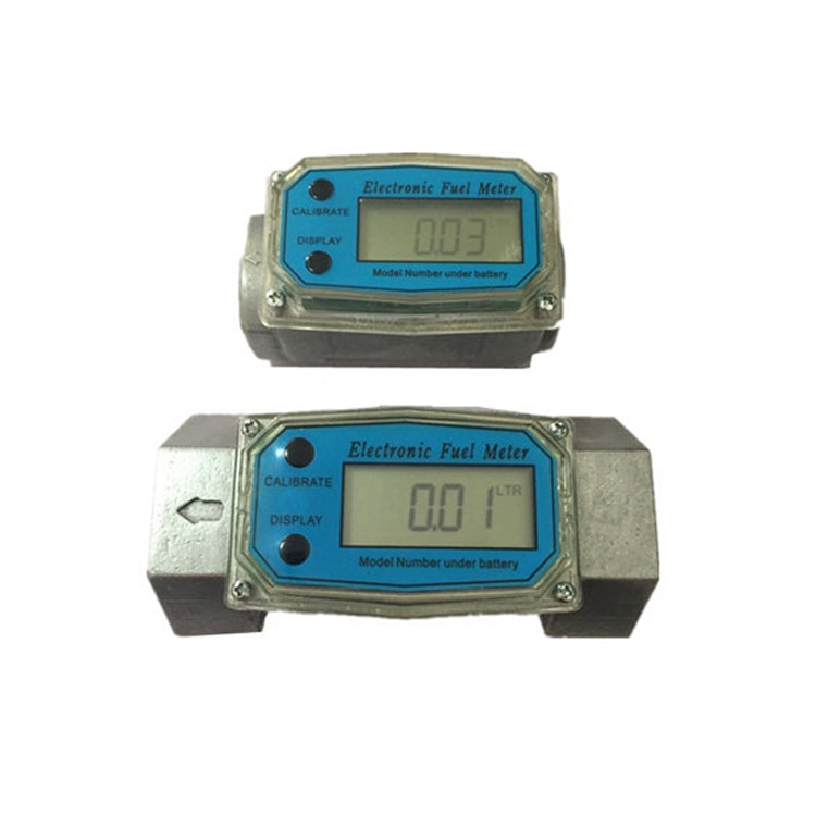 BD-H01 Electronic Display Turbine Flow Meter Metering Diesel Kerosene Methanol Urea Flow Meter Count Flow Meter, Specification: 1.5 Inch - Clocks & Car Meters by PMC Jewellery | Online Shopping South Africa | PMC Jewellery