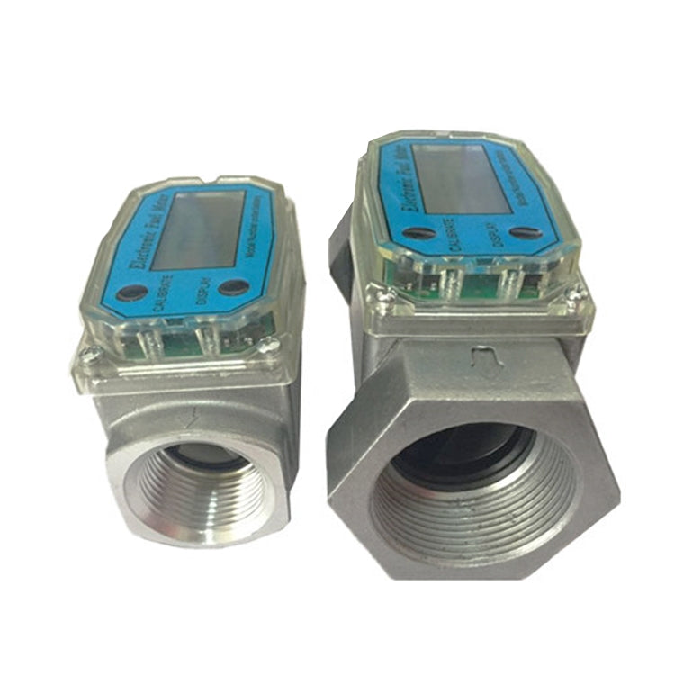 BD-H01 Electronic Display Turbine Flow Meter Metering Diesel Kerosene Methanol Urea Flow Meter Count Flow Meter, Specification: 1.5 Inch - Clocks & Car Meters by PMC TechLife | Online Shopping South Africa | PMC TechLife