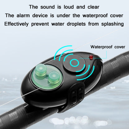 Luminous High-Sensitivity Fishing Electronic Alarm Automatic Induction Waterproof Bell For Fish Hook(Black) - Fishing Alarm by PMC Jewellery | Online Shopping South Africa | PMC Jewellery