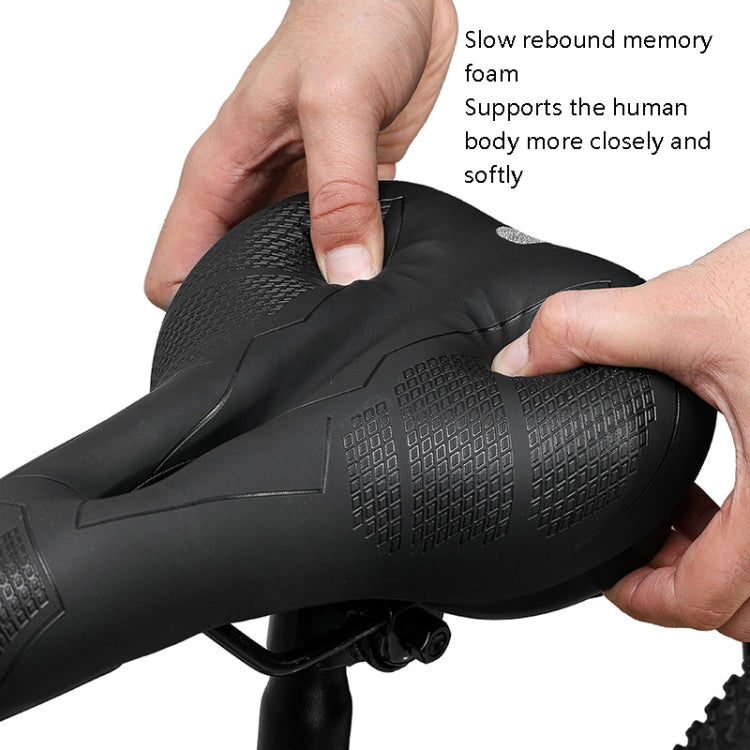 BG-1147 Bicycle Comfortable Cushion Bicycle Cycling Seat Mountain Bike Saddle Large - Bicycle Saddle by PMC Jewellery | Online Shopping South Africa | PMC Jewellery