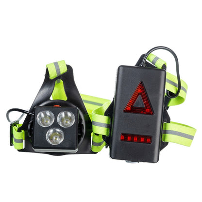 Outdoor Sports Running Light Waterproof Night Riding Light Highlight Rechargeable Mountaineering Light Chest Warning Light - Others by PMC Jewellery | Online Shopping South Africa | PMC Jewellery