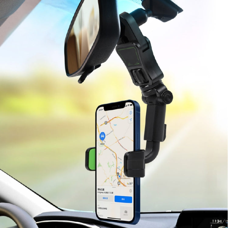 H02 Car Rearview Mirror Mobile Phone Holder Pillow Universal Car Mobile Phone Holder - Car Holders by PMC Jewellery | Online Shopping South Africa | PMC Jewellery