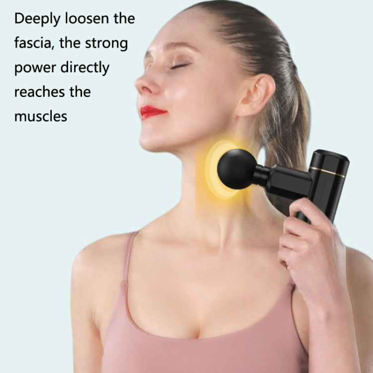 PINNAI Mini Electric Fascia Instrument Muscle Neck Membrane Relaxing Massager(Grey) - Massage gun & Accessories by PINNAI | Online Shopping South Africa | PMC Jewellery | Buy Now Pay Later Mobicred