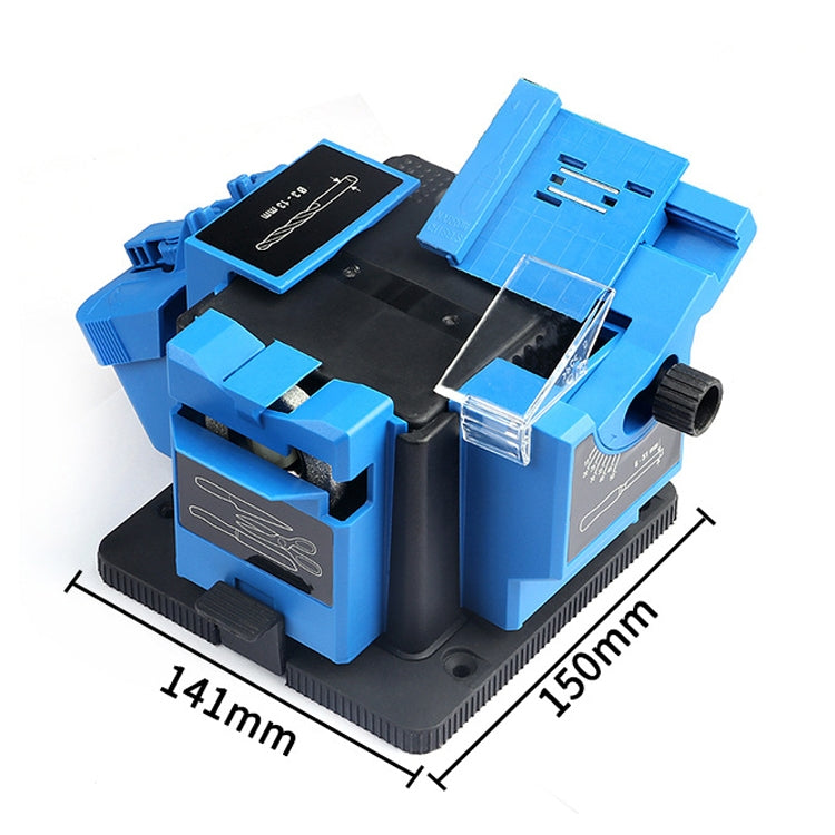 Electric Household Knife Sharpener Scissors Fruit Knife Drill Bit Sharpener(Blue EU Plug) - Abrasive Tools & Accessories by PMC TechLife | Online Shopping South Africa | PMC TechLife