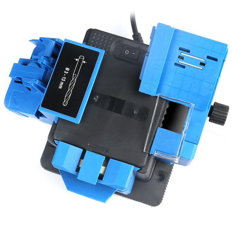 Electric Household Knife Sharpener Scissors Fruit Knife Drill Bit Sharpener(Blue EU Plug) - Abrasive Tools & Accessories by PMC TechLife | Online Shopping South Africa | PMC TechLife