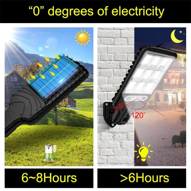 616 Solar Street Light LED Human Body Induction Garden Light, Spec: 108 COB No Remote Control - LED Street Light by PMC TechLife | Online Shopping South Africa | PMC TechLife