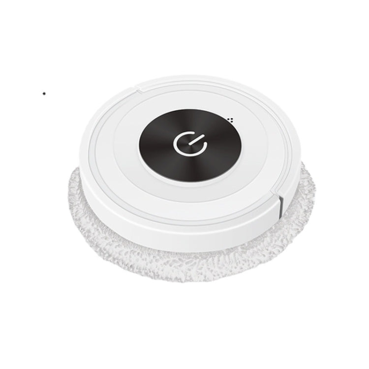 K777 Automatic Smart Sweeping Machine Dry Wet Two-Purpose Mopping Machine Imitation Artificial Rubber(Elegant White) - Robot Vacuum Cleaner by PMC TechLife | Online Shopping South Africa | PMC TechLife