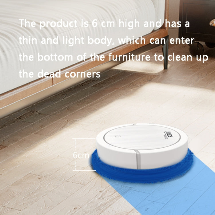 K333 Fully Automatic Dry Wet Two-Purpose Smart Sweeping Machine(Piano Black) - Robot Vacuum Cleaner by PMC TechLife | Online Shopping South Africa | PMC TechLife