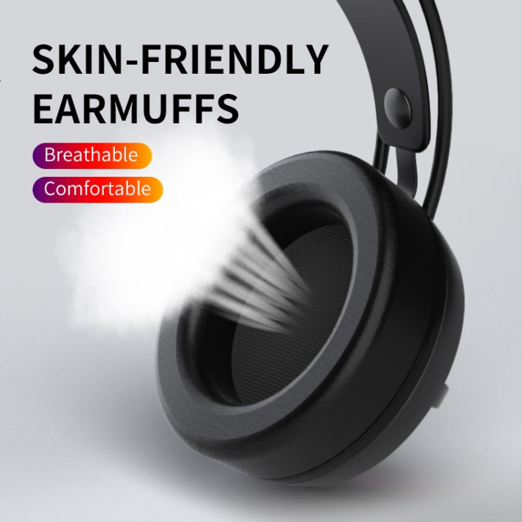 PANTSAN PSH-100 USB Wired Gaming Earphone Headset with Microphone, Colour: 7.1 USB Black - free shipping - PMC TechLife - Order now!