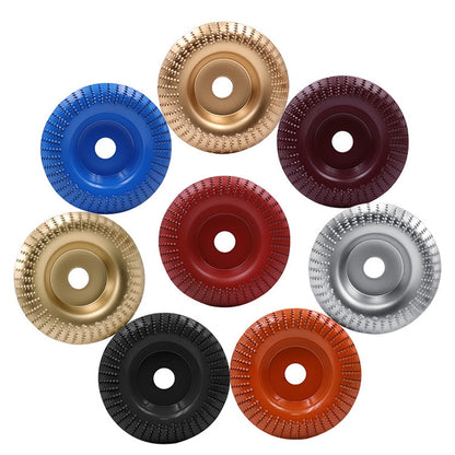 Woodworking Sanding Plastic Stab Discs Hard Round Grinding Wheels For Angle Grinders, Specification: 100mm Wine Red Curved - Abrasive Tools & Accessories by PMC Jewellery | Online Shopping South Africa | PMC Jewellery