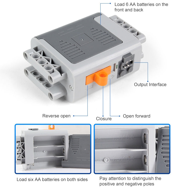 8882 XL Motor / Forward and Backward Applications Building Block Power Group - Motor & Speed Controller by PMC Jewellery | Online Shopping South Africa | PMC Jewellery