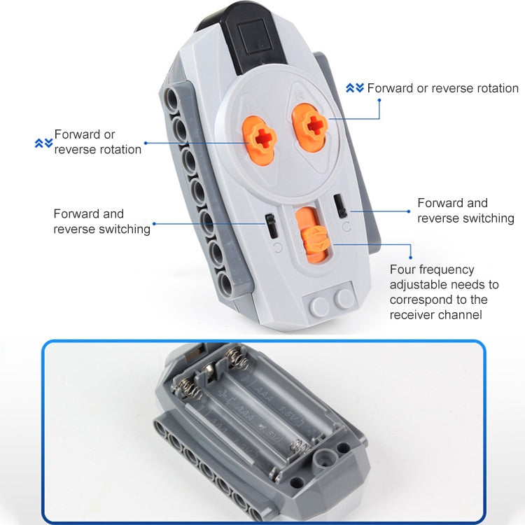 8885 2.4G Remote Control Building Block Power Group - Motor & Speed Controller by PMC TechLife | Online Shopping South Africa | PMC TechLife