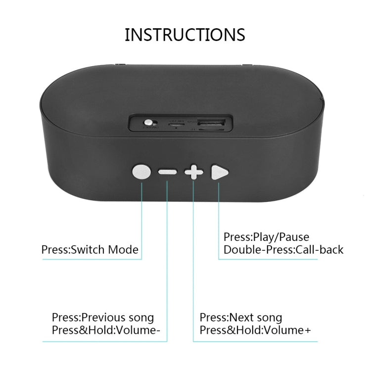 F3 Retro Wood-Grain Mini Bluetooth Speaker Support TF Card(Shallow Grain) - Mini Speaker by PMC Jewellery | Online Shopping South Africa | PMC Jewellery